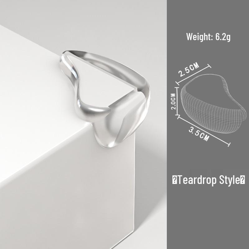 Water Drop Shape Transparent Silicone Corner Guards for Child Safety