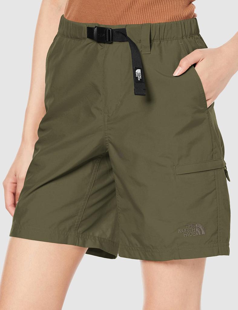 North Class Five Cargo Shorts Wasserabweisend Neu Taupe XL [The Face] Damen
