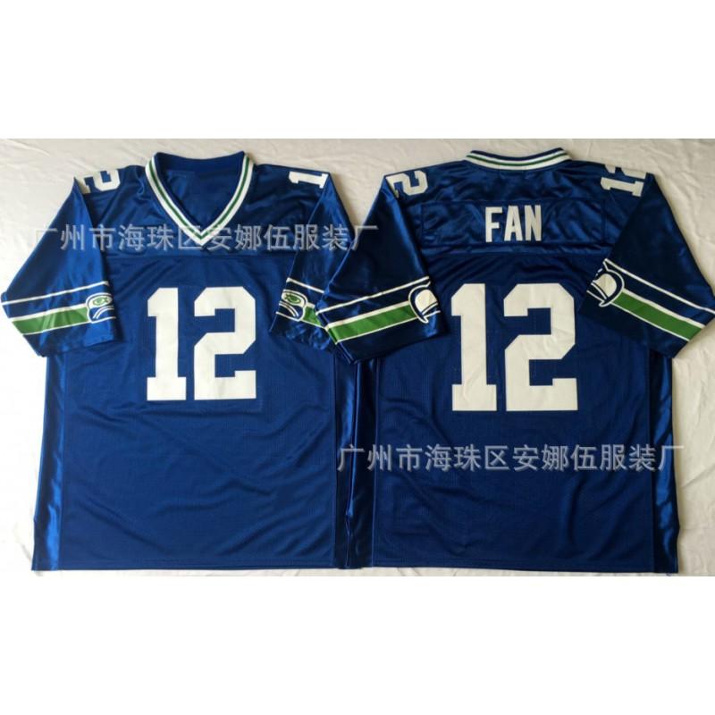 2026 Vintage Embroidered Rugby Jersey Seattle Seahawks 45 8 Team Sports Basketball