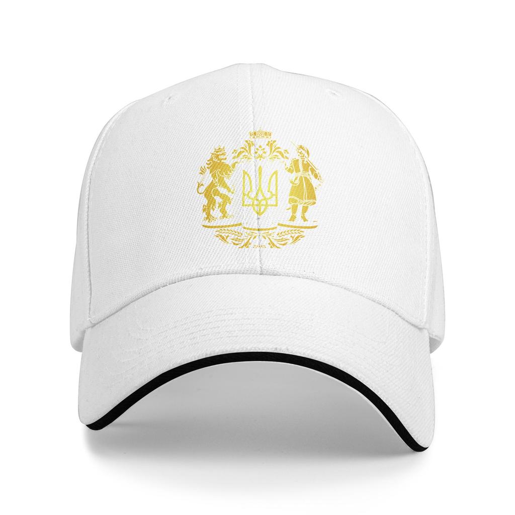 Women Men Ukrainian Large Coat Of Arms Tryzub Ukraine Outdoor Hat Autumn Sun Cap New Baseball Cap Fashion Sunscreen Hats