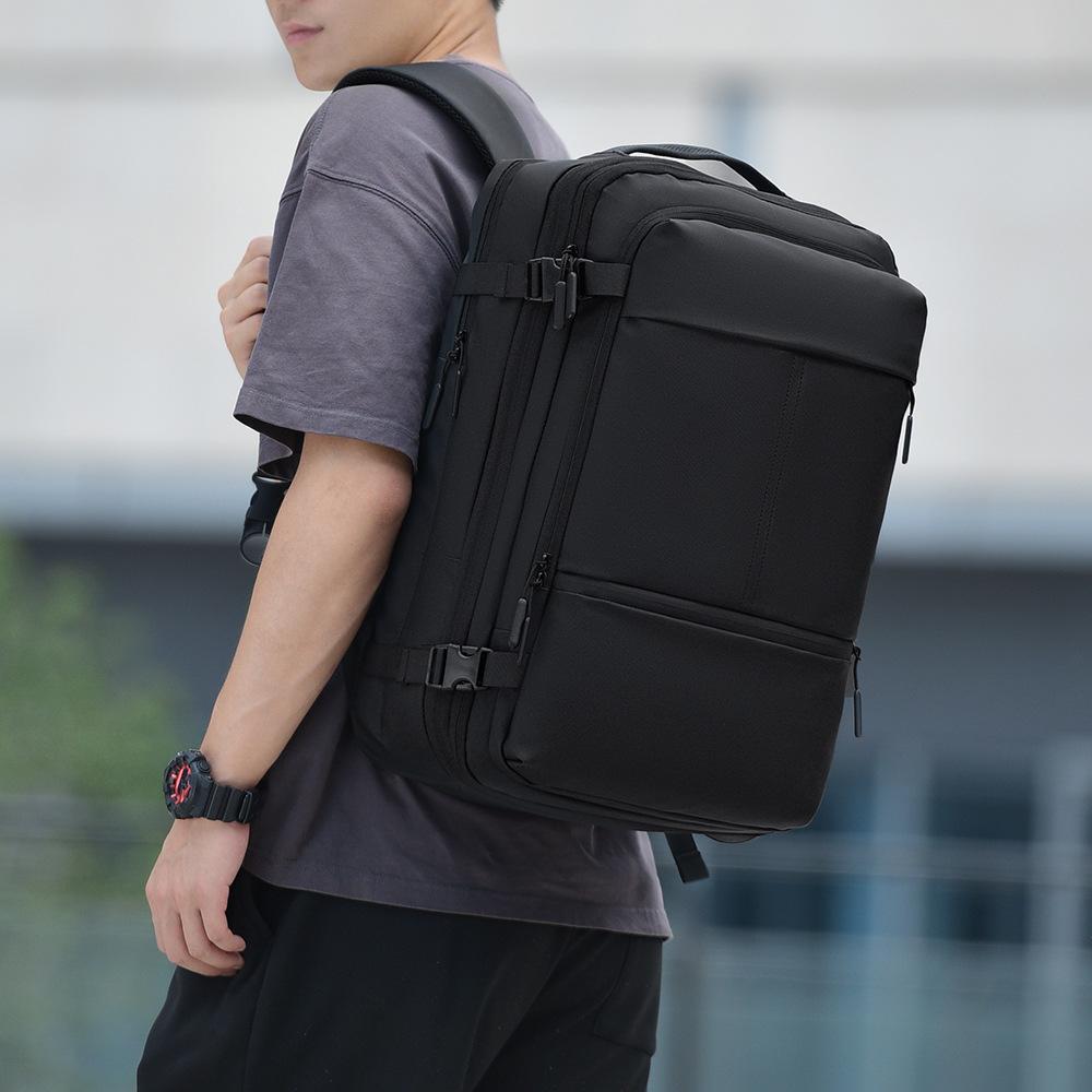 Schoolbag Large-capacity business travel computer bag Expandable water-proof multi-functional backpack Backpack Customized business bag