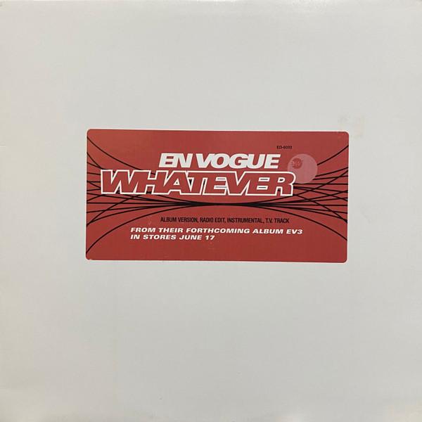 

12inch Record EN VOGUE - Whatever ED6033 EastWest Record 1997 US Soul/Funk Used