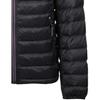 Tommy Hilfiger Solid Color Zip Stand Collar Long Sleeve Down Jacket Men Outerwear Black 158AN296-BLK