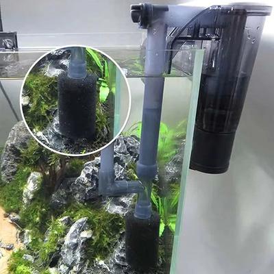 10 Stück Aquarium Biochemischer Filterschwamm Aquarium Einlasswasser Vorfilterschwamm Kartusche Ersatzfilter