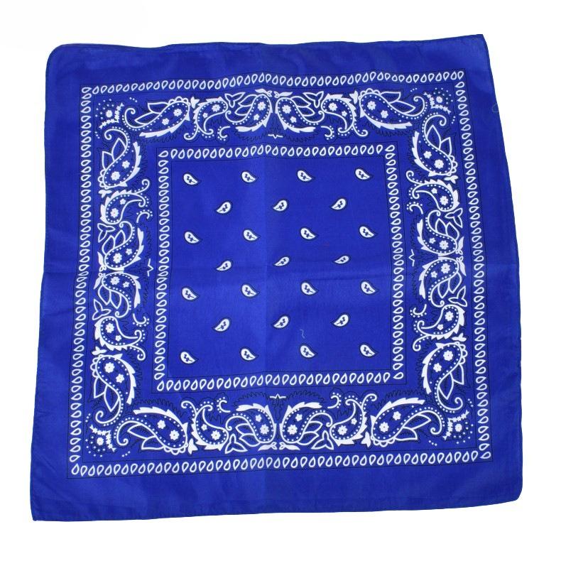 53cm*53cm Nisex Men Women Bandana Hairband Cowboy Mens Biker Sports Headwear Wrist Hairwrap Single Sided Head Wrap Scarf Paisley