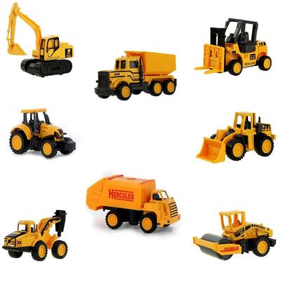 Toy Car Christmas Children Boy Construction Toys Diecast Truck Model  Alloy Dump-car  Engineering