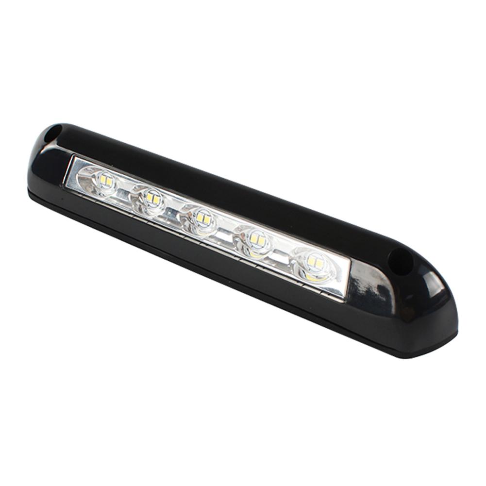 

12 В светодиодный тент для крыльца автофургона 6000 К водонепроницаемый наружный светильник для автофургона 8 Вт с широким дисплеем 10 светодиодов универсальные аксессуары для автофургонов чёрный