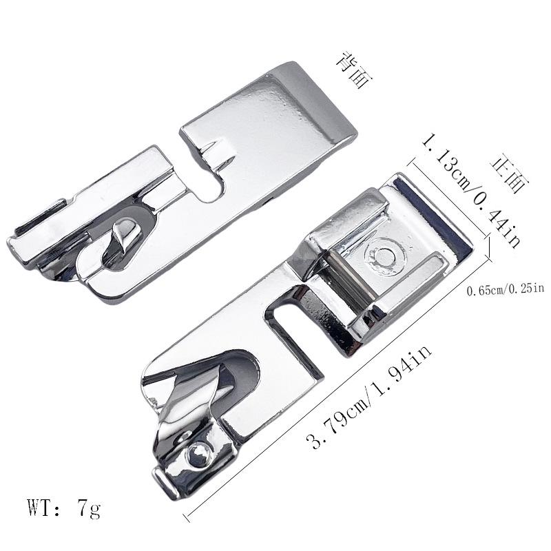 Multifunctional Electric Sewing Machine with Zipper, Binding, and Overlock Presser Foot Attachments