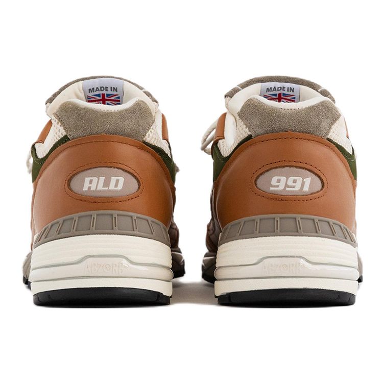 Aimé Leon Dore x New Balance 991 Made in England Tan Sneakers da Uomo M991LIO