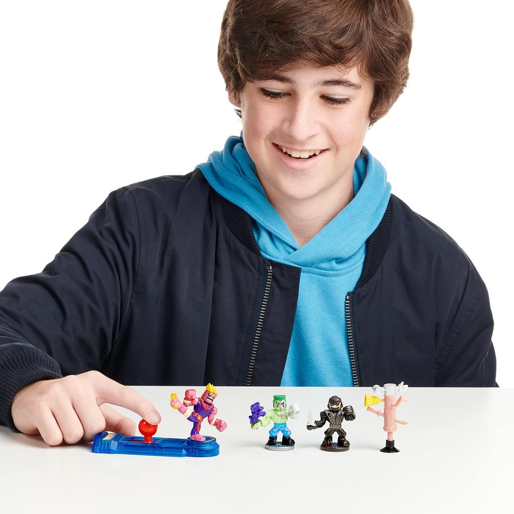 Akedo Ultimate Arcade Warriors Starter Pack - Legendary Kick Attack Multicolor (14232) Mini Battle Action Figure