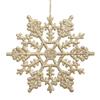 36pcs 4 Inch/10cm Snowflake Shaped Ornaments Christmas Tree Decoration