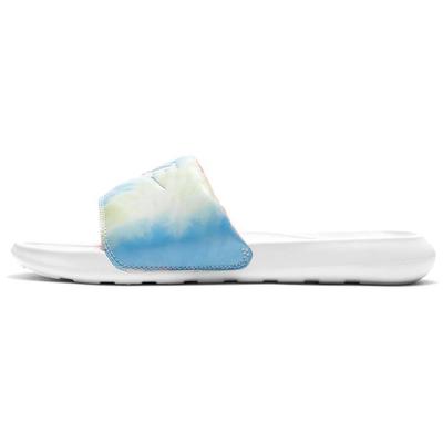 Victori One Printed Slide Tie-Dye Women Sneakers White Bright-Mango Sapphire CN9676-101
