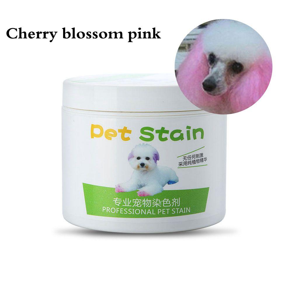 100g Semi-permanente Haarfärbcreme für Hunde, hochpigmentiert, bunte Hundefell-Aufhellung, Farbstoff-Pigment-Zubehör für Zuhause