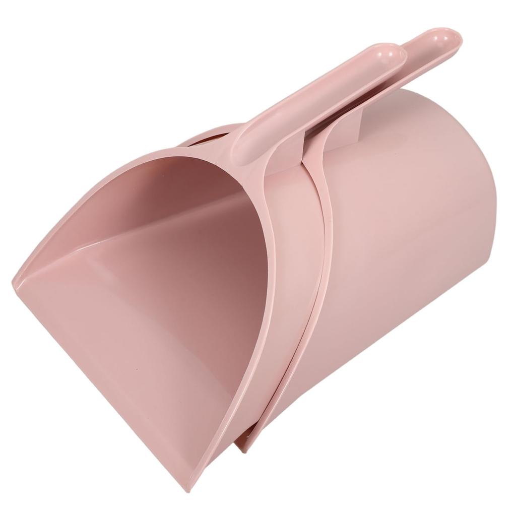 Cabilock Dustpan Tabletop Household Dustpan Plastic Handheld Trash Can Entrance Dustpan Set of 2 Upright Handheld Duster Pan Cleaning Mini Trash