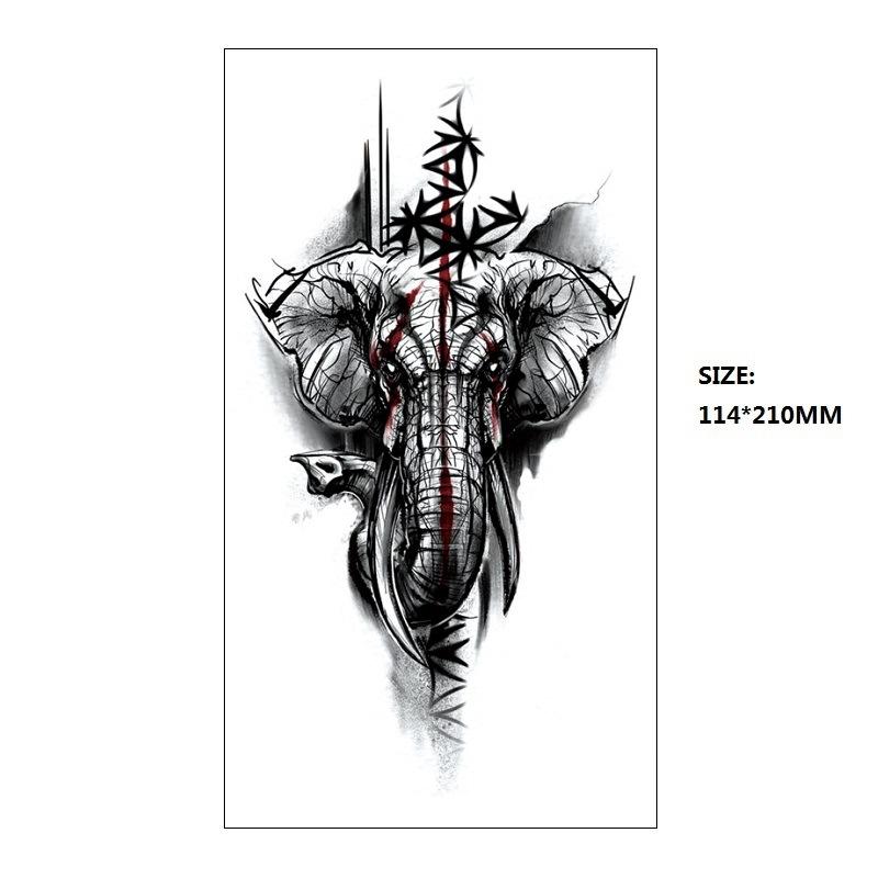 Black Astronaut Beautiful Woman Classical Figure Small Full Arm Xqb Water Transfer, Simulation Disposable Tattoo Sticker