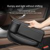 Multifunction Car Seat Gap Leak-proof Storage Bag PU Leather Seat Slot Organizer BoxFor Car Seat Gap Filler With Cup Holder