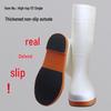 AOTETA Verdickte rutschfeste PVC-Regenstiefel