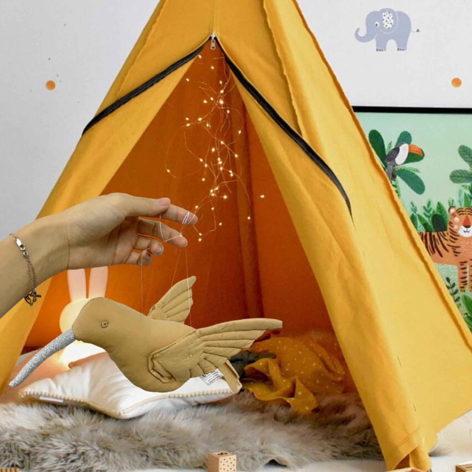 Подвеска-Колибри Подвесное Украшение Подвесной Орнамент Ручная Работа Уникальный Декор для Спальни Креативный Праздничный Декор