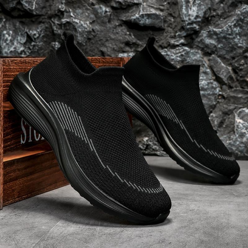 Férfi és női sport- és szabadidős könnyű, kényelmes, csúszásmentes, ütéscsillapító, puha, rugalmas, légáteresztő, kültéri divatcipő