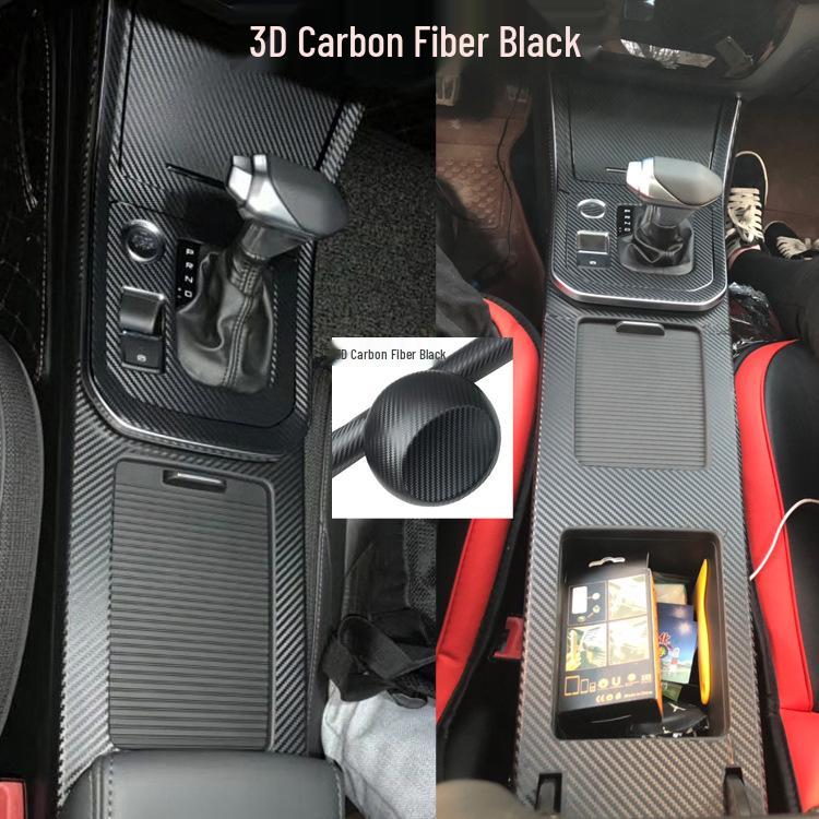 Dongfeng Fengshen Yixuan Interior Carbon Fiber Decal Set for Central Control & Gear Shift.
