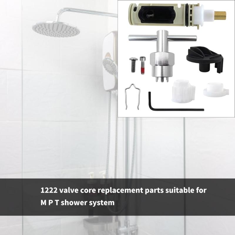 Single Handle Faucet Replacement Cartridge Kits Brass Stem Single Handle Posi Temp Faucet Cartridge Shower Part