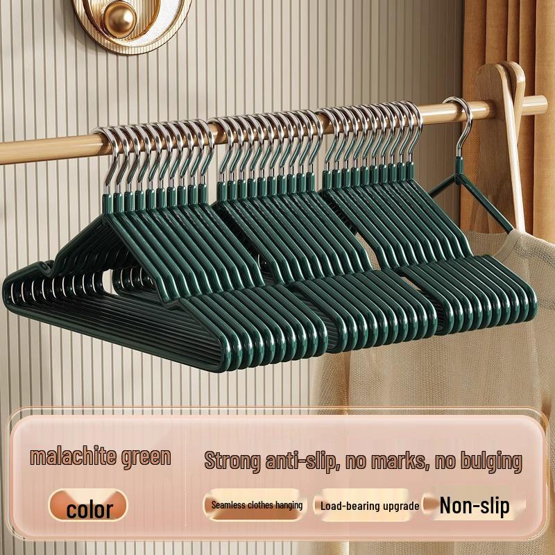 10-Pack Thickened Non-Slip Clothes Hangers for Home & Dorm Use