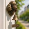 Wall Mount Welcome Doorbell Vintage Dinner Bell Farmhouse Decor Puppy Doorbell  Front Door