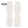 Multi-purpose Plant Container Small Vases for Flowers, Mini Clear Glass Bud Vases, Unique Artistic Vase Flower Wedding Table Centerpiece Home