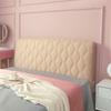 All-inclusive Super Soft Smooth Quilted Head Cover Thicken Velvet Headboard Cover Solid Color Bed Back Dust Protector Cover
