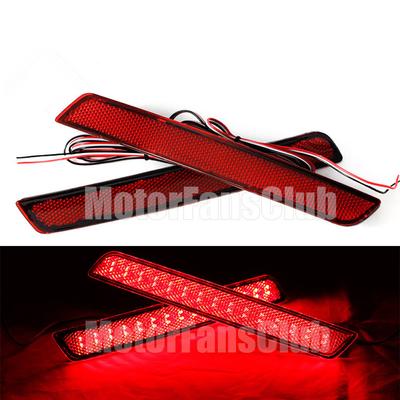 2X LED Lens Rear Bumper Reflector Brake Stop Light Lamp for Chevrolet Malibu