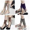 Solid Color Leg Warmers Thin Calf Socks Fashion Leg Cover Summer