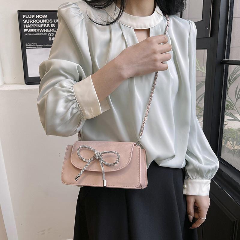 Trendy Pu Leather Crossbody Bag For Women 2024 Spring Fashionable Street Style