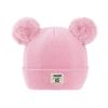 Wintermütze für Kinder, warm, Baby-Strickmützen mit Bommel, Kinder-Strickmütze, einfarbig, Kindermütze für Jungen und Mädchen, Zubehör