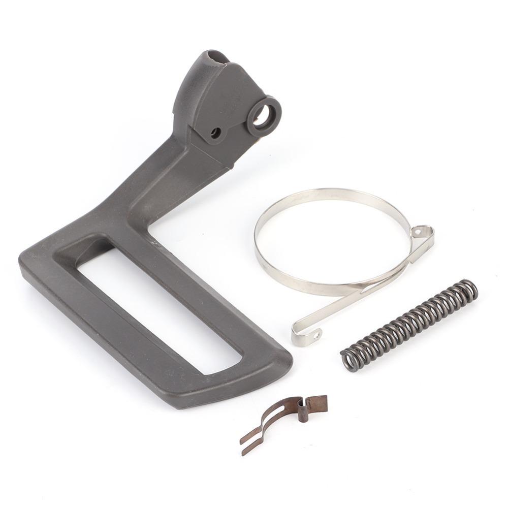 Grey Chainsaw Chain Brake Handle Plastic Compact Brake Band Kit Easy to Install for HUSQVARNA 61 266 268 272 272XP