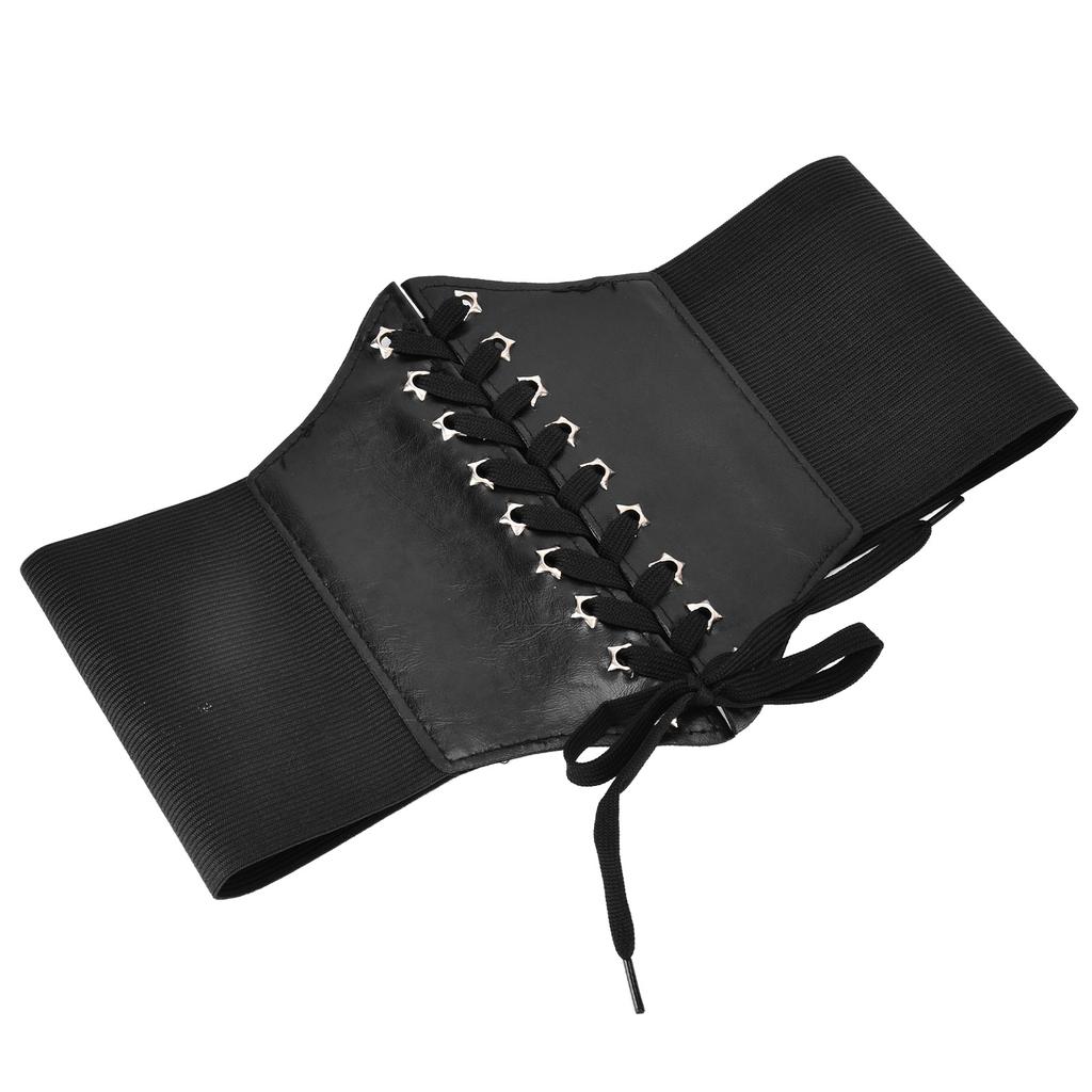 Waist Belt Retro Design Tight Elasticity Adjustable Slim Fashionable Waist for Clothing Decoration