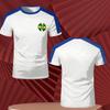 Summer Football Uniform, Youth Anime Uniform, Loose Fitting Men's and Women's Quick Drying Fashion Sportswear, Children's T-shirt