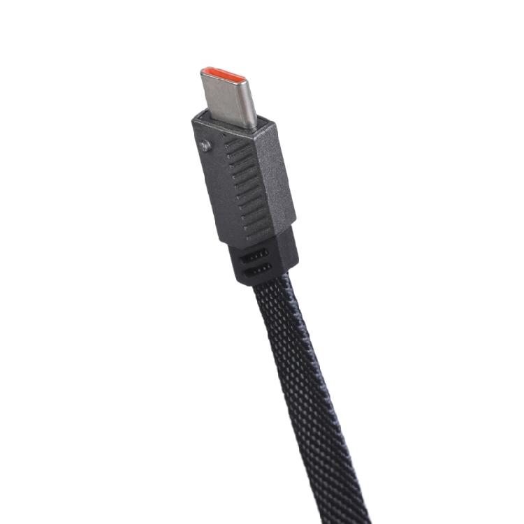 Fast Charging Power Cord 65W Type C + USB to Type C Data Cable Wire 2-in-1 Designing with 480Mbps Transfer Rate 25/50cm