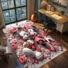 Cute Mickey Mouse Smiling Face Rug Carpet Large Area Rug Non Slip Washable Floor Mat Gamer Room Bedroom Home Decor