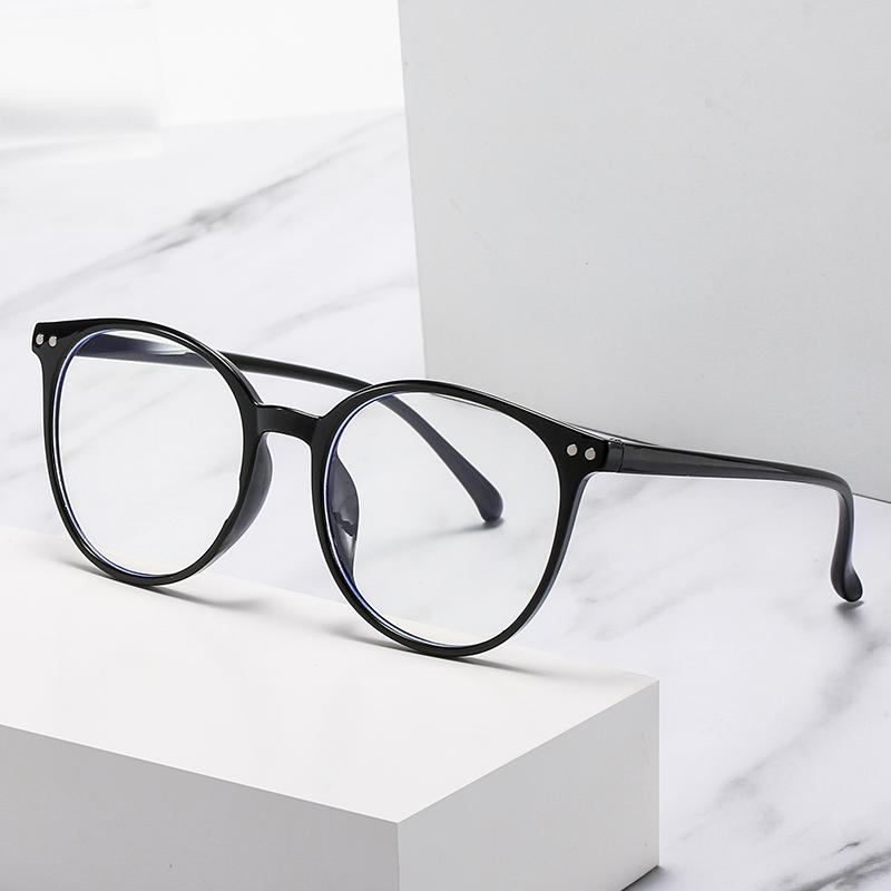 Blue Light Blocking Glasses Women Men Small Fresh Round Eyewear Exquisite Sweet Female Male Clear Anti Radiation Filter Glasses