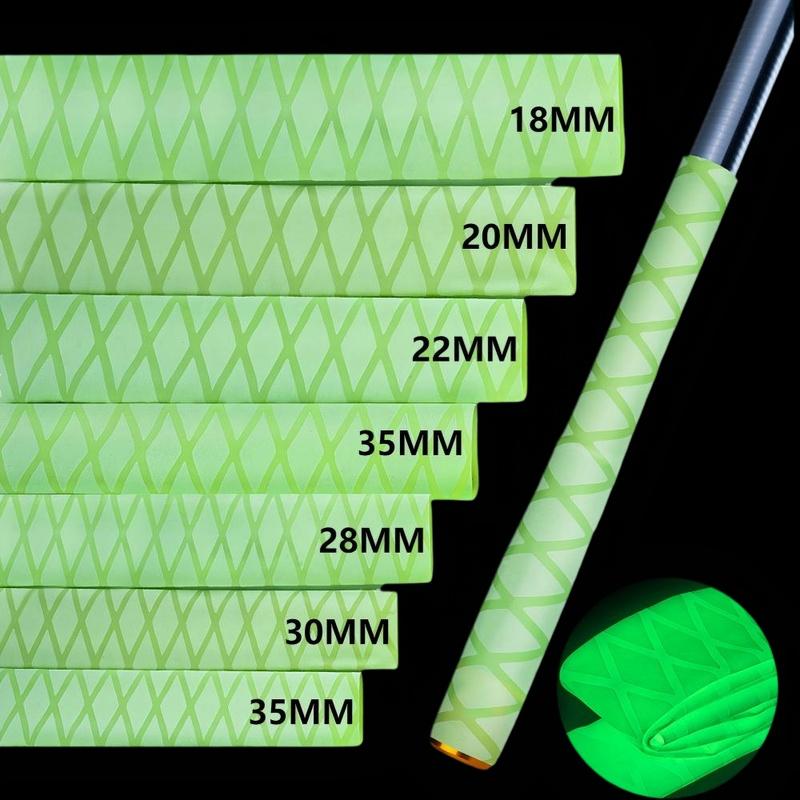 Tubo Luminoso Funda Fluorescente para Caña de Pescar 2:1 1M Tubo Termorretráctil Antideslizante Impermeable Aislamiento Envoltura Mango Protección