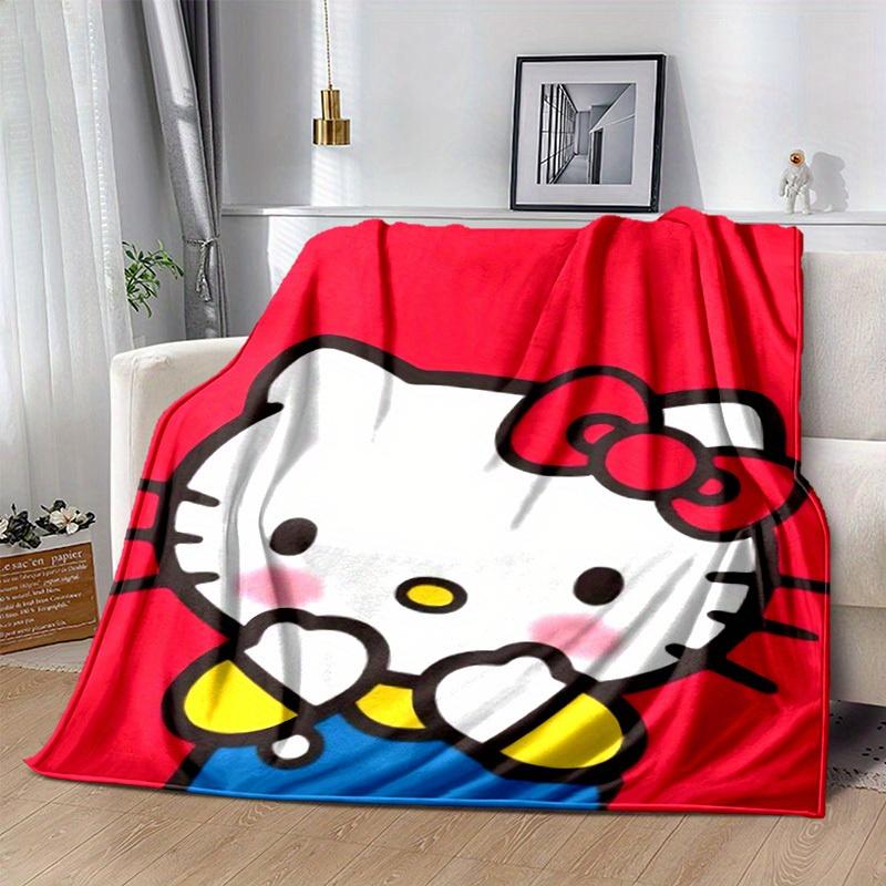 1pc. Hello Kitty Home Blanket - Office Blanket - Outdoor Blanket - Gift Idea - Suitable for All Seasonsz041708