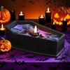Scented Candles Halloween Coffin Candle Fragrant Room Decor Table Centerpiece Coffin for Birthday Women Men Desk Party Farmhouse