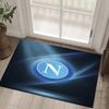 Napoli FC Design Crystal Velvet Carpet Cozy Non?Slip Printed Rug For Bedroom Living Room Entrance