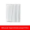 ZISIZ Individually Wrapped Disposable Straws