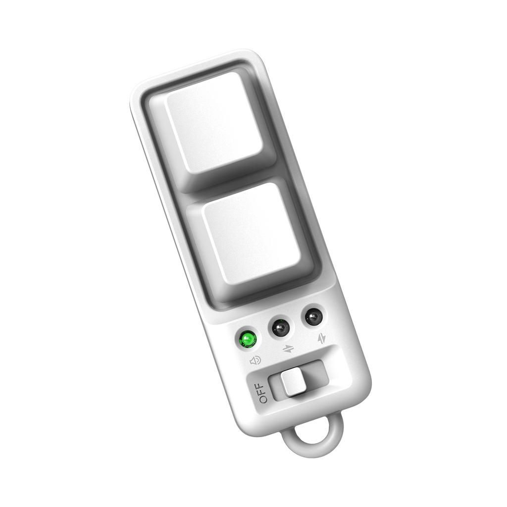 Fingertip Selfie Video Page Turner Multifunctional Smartphone Remote Clicker Dual Button Portable for Tablet Mobile Phone
