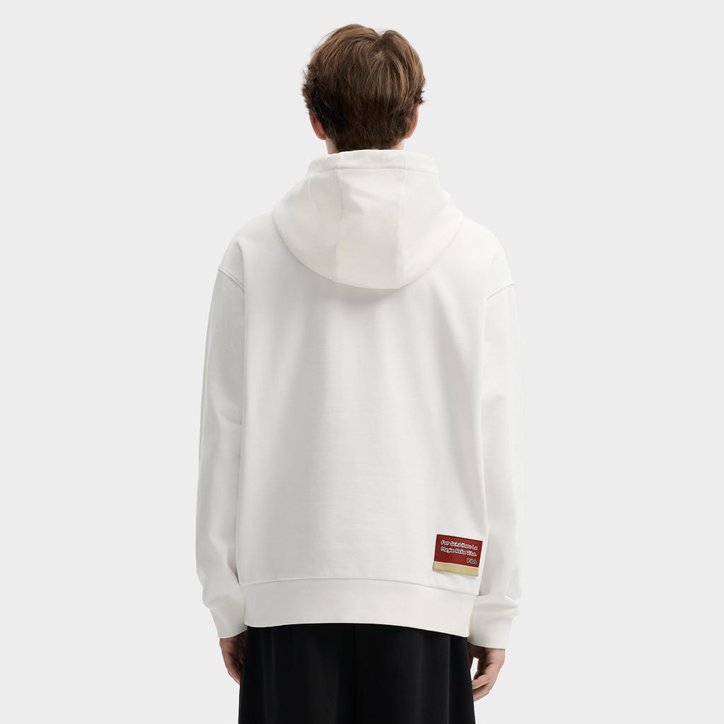 FILA CNY Fashionable Personalized Trendy Minimalist Classic Embroidered Logo Pattern Retro Sports Casual Versatile Comfortable Hoodie F11U619203FWT