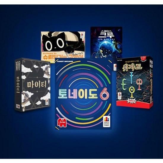 Korea Board Games Tornado 6 Card Game, Popular Korean Game