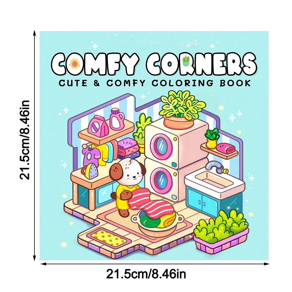 Cartoon Graffiti Painting Book Stress Relief Paperback Creative Doodles Book  for Adults And Teens