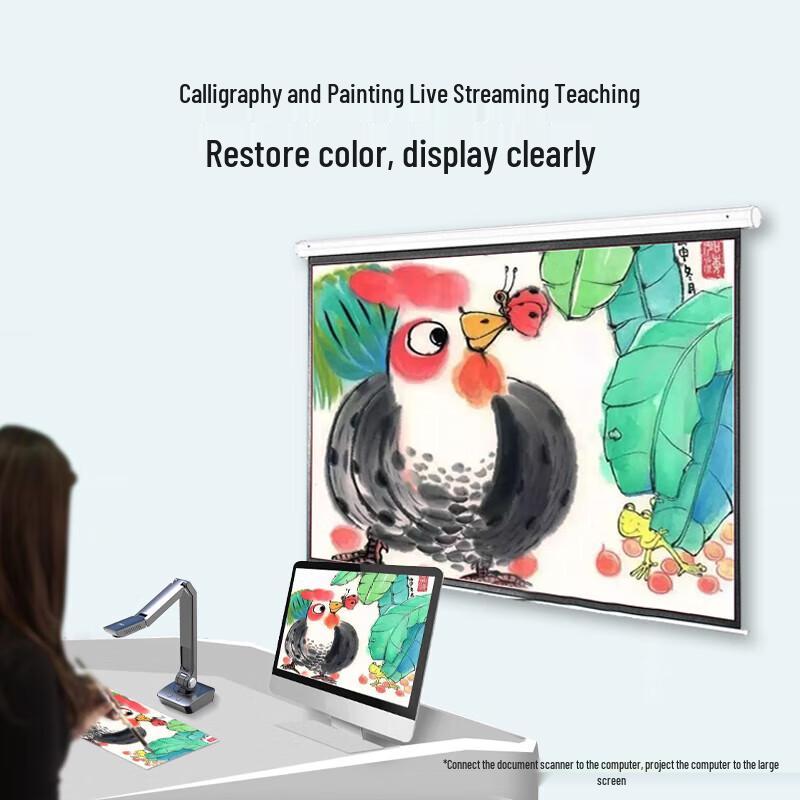 

Eloam A3 HD Visual Presenter & Document Camera CN plug (adapter included)