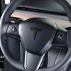 Autoaufkleber Tesla ABS Auto Lenkrad Mittelplakette Aufkleber Innenraum Auto Dekoration Aufkleber für Tesla Model 3 Model S Model X Y